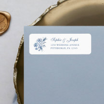 Dusty Blue Chinoiserie Wedding | Retouradres