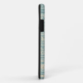  Dusty Blue & Cream Wallpaper Gepersonaliseerd Case-Mate iPhone Case (Achterkant/rechts)