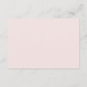 Dusty Blue Dusty Roos Blush Ivoor Bruiloft Details Informatiekaartje (Achterkant)