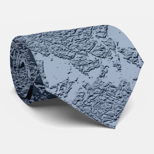 Dusty Blue Elegant Formal Wedding Stropdas (Opgerold)