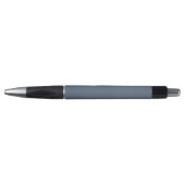 Dusty Blue Elegant Modern Simple Basic Name Title Pen (Voorkant)