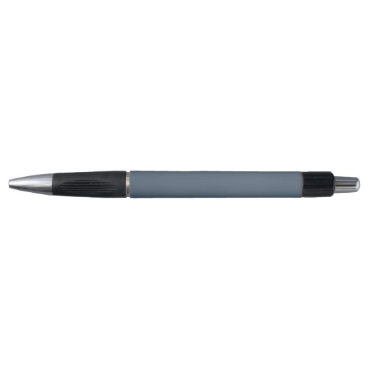 Dusty Blue Elegant Modern Simple Basic Name Title Pen (Voorkant)