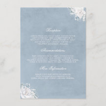 Dusty Blue en Baby's Breath Wedding Informatie