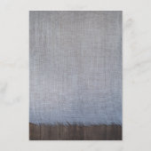 Dusty Blue en Blush Rustieke Bruiloft Informatie Informatiekaartje (Achterkant)