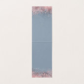 Dusty Blue en Roos Gold | Aanvullende Kaart (Binnenkant ongevouwen)