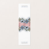 Dusty Blue en Roos Gold | Aanvullende Kaart (Buitenkant ongevouwen)