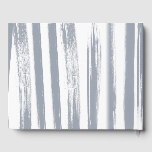 Dusty Blue Eucalyptus Gastenboek (Achterkant)