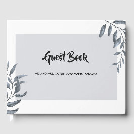 Dusty Blue Eucalyptus Gastenboek
