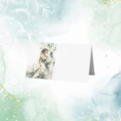 Dusty Blue Eucalyptus Greenery Wedding Plaatskaartje