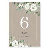 Dusty blue eucalyptus grilly bruiloft kaart (Voorkant)