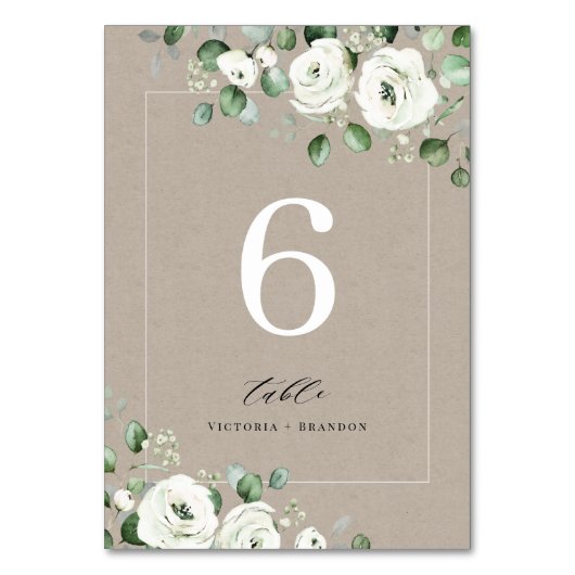 Dusty blue eucalyptus grilly bruiloft kaart (Voorkant)