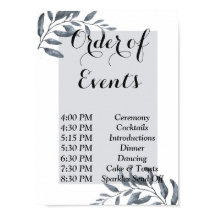 Dusty Blue Eucalyptus Orde van Evenementen