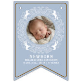 Dusty Blue First Rodeo Photo Banner – Western 1e (Tweede vlag)