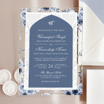 Dusty Blue Floral Anand Karaj Punjabi Sikh Bruilof Acryl Uitnodigingen<br><div class="desc">Verras uw gasten met deze elegante Sikh bruiloft uitnodiging met een prachtig bloemenontwerp met moderne typografie. Voeg eenvoudig uw evenementgegevens toe aan deze gebruiksvriendelijke sjabloon om er een unieke uitnodiging van te maken.</div>