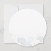 Dusty Blue Floral Botanical Vrijgezellenfeest Kaart (Achterkant)