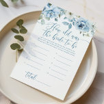 Dusty blue floral Hoe oud was de bruid om te spele<br><div class="desc">Dusty blue floral Hoe oud was de bruid om spel Matching games beschikbaar.</div>