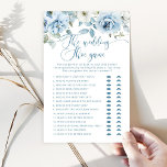 Dusty blue floral The bruiloft shoe game<br><div class="desc">Dusty blauw bloemenspel De bruiloft schoenenspel Matching items zijn beschikbaar.</div>