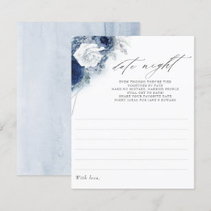 Dusty Blue Floral Vrijgezellenfeest Date Night Ide