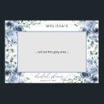 Dusty Blue Floral Vrijgezellenfeest Foto Booth Pos Poster<br><div class="desc">Dusty Blue Floral Vrijgezellenfeest Foto Booth Poster. Overeenkomende items bevinden zich in het Collectie Elegant Dusty Blue Floral Bouquet. Zie hier het volledige collectie: https://www.zazzle.com/collections/elegant_dusty_blue_floral_bouquet-119743866163758178</div>