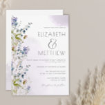 Dusty Blue Floral Wedding Invitation Kaart<br><div class="desc">De huwelijksuitnodiging is een verbluffend voorbeeld van gesofisticeerd design. De delicate waterverf bloemen, in gedempte tinten blauw, creëer een zacht en romantisch estheticum dat perfect is voor een moderne bruiloft. De ingewikkelde details van de bloemen worden met een voortreffelijke precisie vastgelegd, waardoor diepte en afmetingen aan het ontwerp worden toegevoegd....</div>