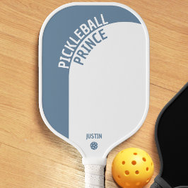 Dusty Blue Geometric Arch Pickle Prince Mannen Pickleball Paddle