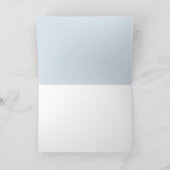 Dusty Blue Geometric Vrijgezellenfeest Dank u kaar Kaart (Binnen)