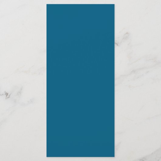 Dusty Blue Gold Glitter QR Code Wedding Open Bar Menu (Achterkant)