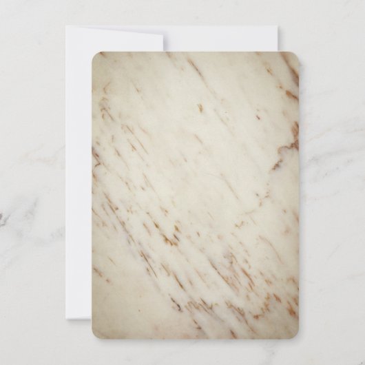 Dusty Blue Gold Script en marble Photo Overlay Save The Date (Achterkant)