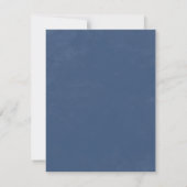 Dusty Blue Gray Peony Brunch & Bubble Invitation Kaart (Achterkant)