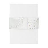 Dusty Blue Green Foliage Eucalyptus Weddenschap Uitnodigingen Wikkel (Achterkant Voorbeeld)