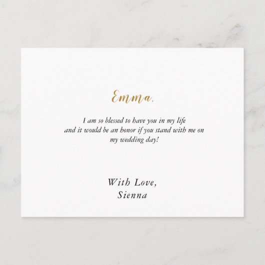 Dusty Blue Greenery Eucalyptus Leaves Bloemenmeisj Uitnodiging Briefkaart (Achterkant)