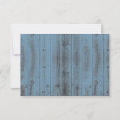 Dusty Blue Hydrangea Jar String Lights RSVP Kaartje (Achterkant)