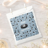 Dusty Blue Ice Hockey Stick, Schaatsen Puck Verjaa Bedankzakje (Geknipt)