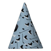 Dusty Blue Ice Hockey Stick, Schaatsen Puck Verjaa Feesthoedjes (Rechts)