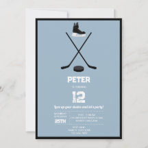 Dusty Blue Ice Hockey Stick, Schaatsen Puck Verjaa