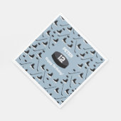 Dusty Blue Ice Hockey Stick, Schaatsen Puck Verjaa Servet (Hoek)