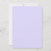 Dusty Blue Indigo Romantic Church Wedding Kaart (Achterkant)