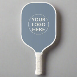 Dusty Blue l Professional Business Logo Branded Pickleball Paddle