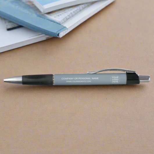 Dusty Blue l Promotionele Zakelijke Logo & Tekst Pen