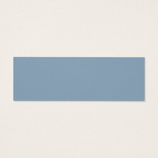 Dusty Blue Lavender Floral Wedding Website RSVP Mini Visitekaartjes (Achterkant)