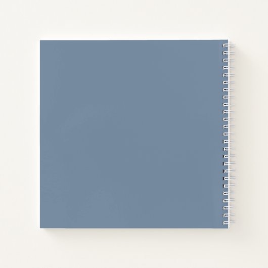 Dusty Blue Letters to My Daughter Memory Keepomwil Notitieboek (Achterkant)