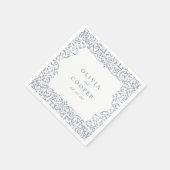 Dusty Blue   Lijst Classic Wedding Servet (Hoek)
