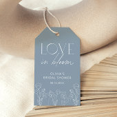 Dusty Blue Love in Bloom Vrijgezellenfeest Gift La Cadeaulabel