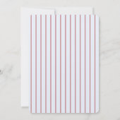 Dusty Blue Love Letter bruiloft uitnodigingen (Achterkant)