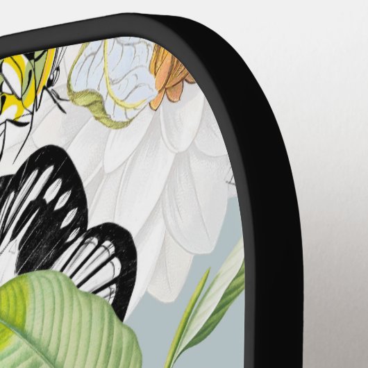  Dusty Blue Mariposa Monogram Gel Muismat Pickleball Paddle (Links Detail)