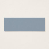 Dusty Blue Mauve Floral Wedding Website RSVP Mini Visitekaartjes (Achterkant)