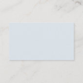 Dusty Blue Mauve Roos Pink Slate Wedding Website Informatiekaartje (Achterkant)
