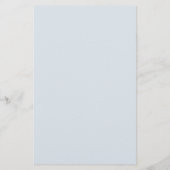 Dusty Blue Mauve Roos Slate Floral Wedding Menu (Achterkant)