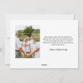 Dusty Blue Merry Christmas Spruce Boughs Feestdagenkaart (Achterkant)