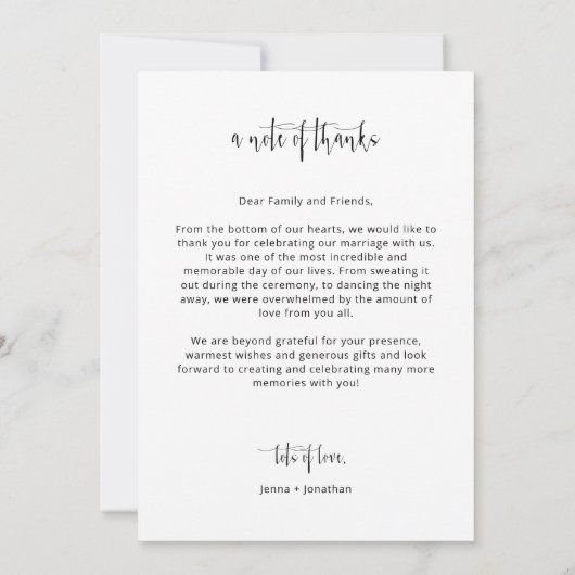 Dusty Blue Modern Minimalist Weddenschap Foto Flat Bedankkaart (Achterkant)